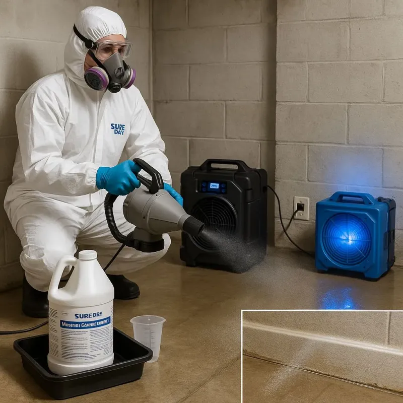 Sanitization and Odor Removal process in Camilla, GA