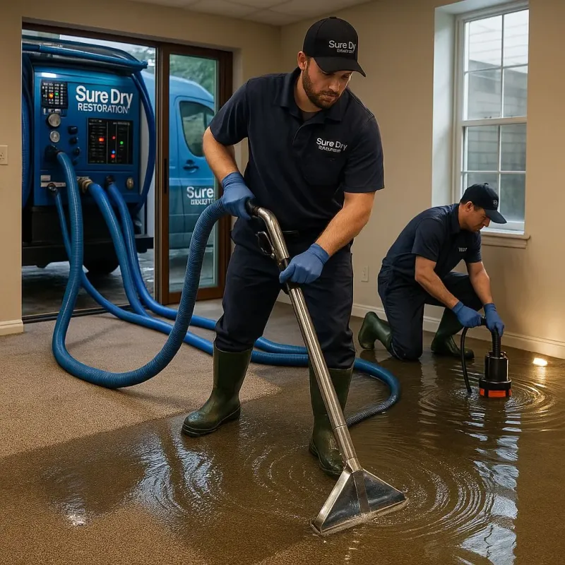Water Extraction and Removal process in Camilla, GA